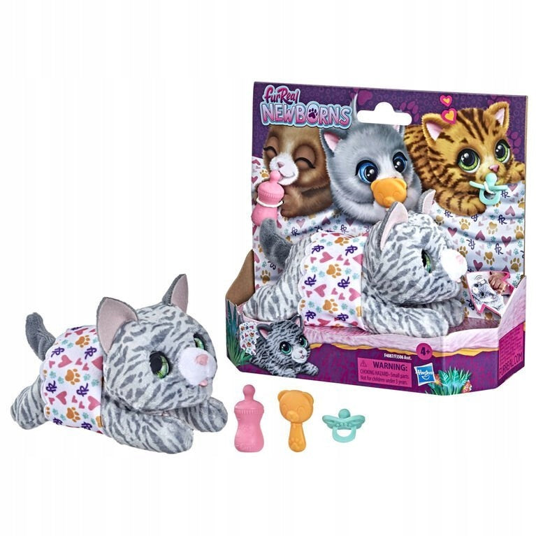 Interaktives Hasbro-TierfellEchte Neugeborene 