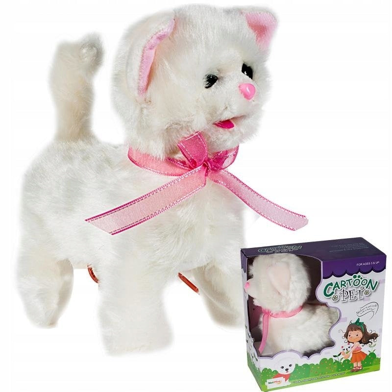 Katze an der Leine 