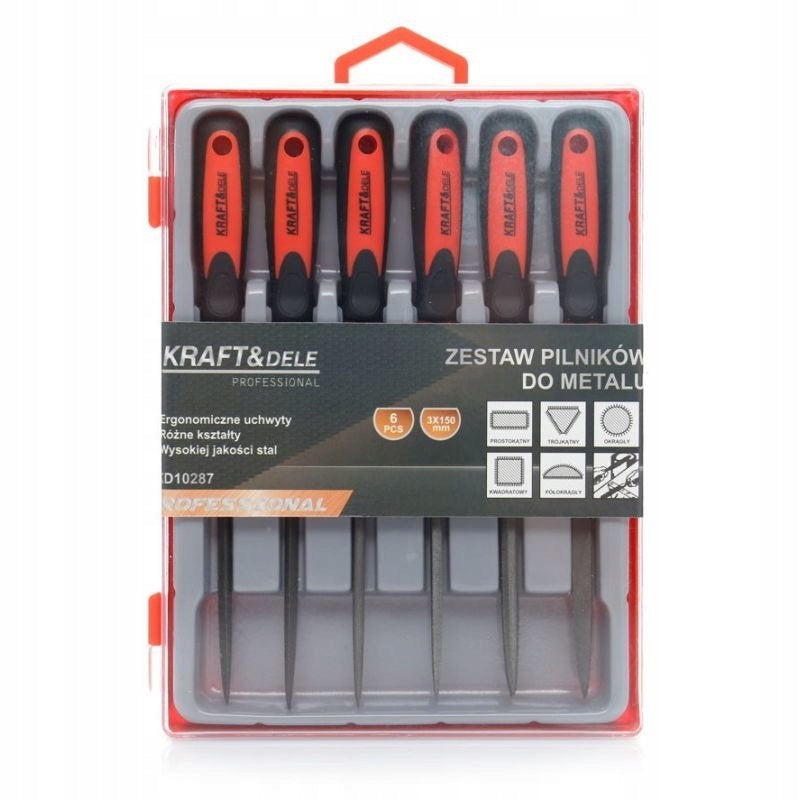 Satz Metallfeilen Kraft Dele KD10287 