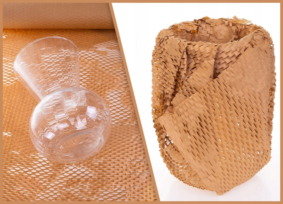 Kraft paper protection instead of bubble wrap 30 cm white 100 mb NETEKO Brand NETEKO