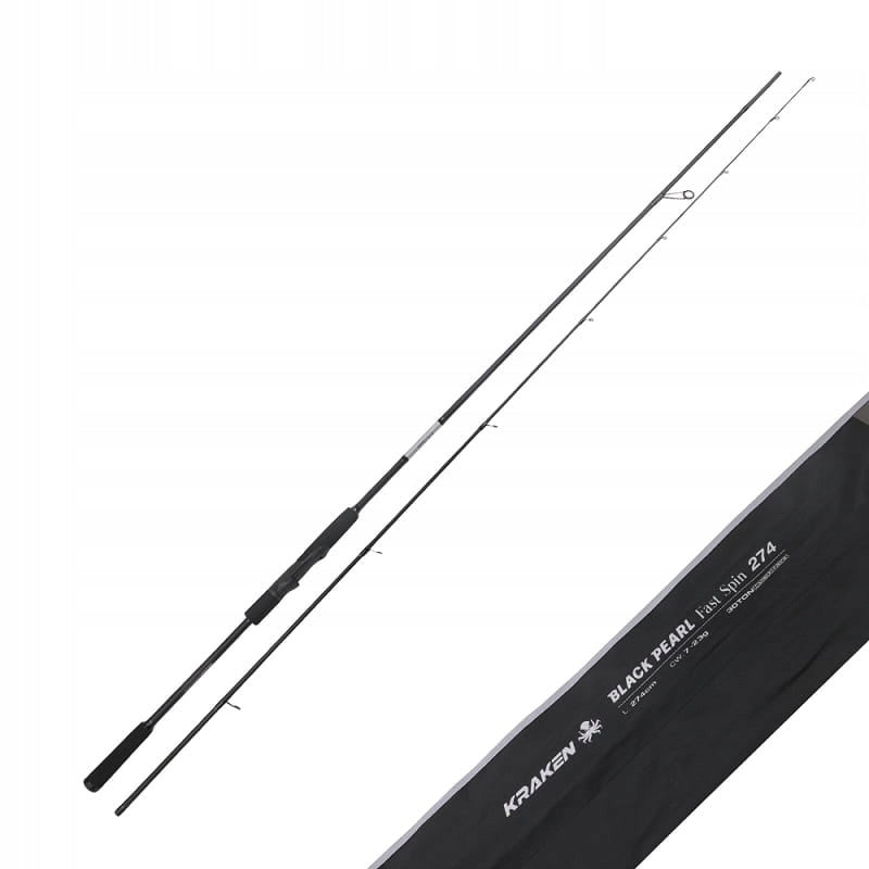 Kraken Black Pearl FAST SPIN 2,74m 7- 23g 2c Pike Spinning Rod
