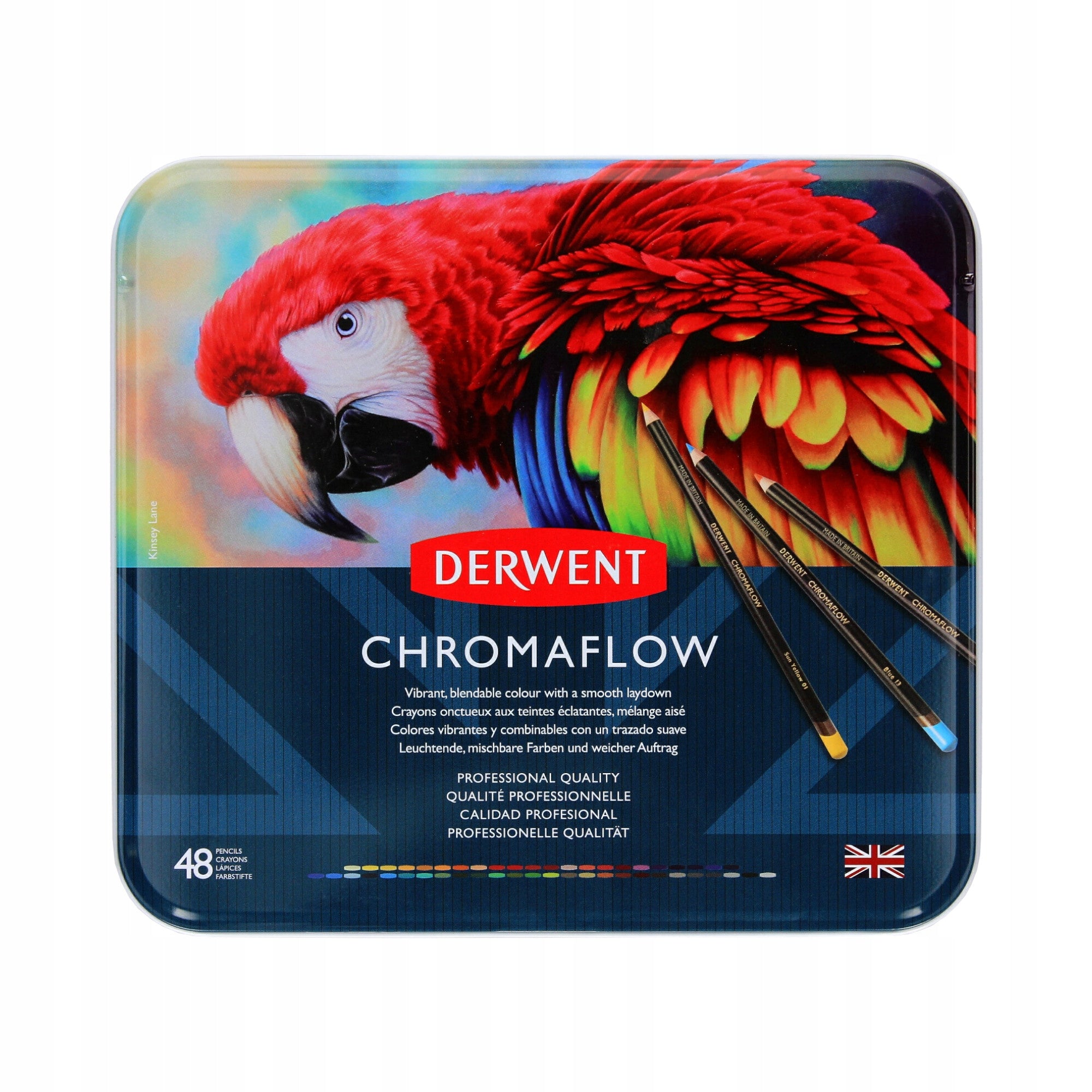 Buntstifte Derwent Chromaflow, 48 Stk. 