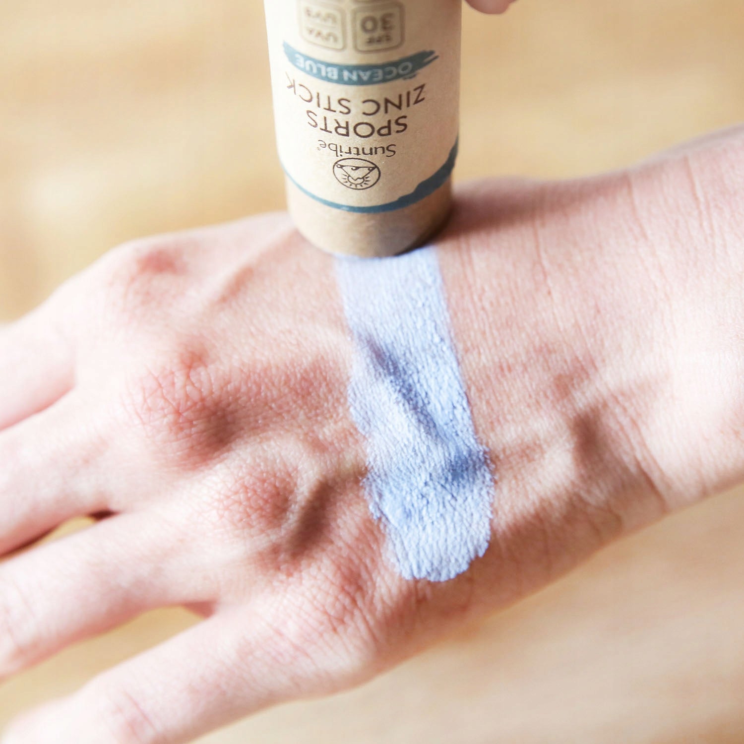 Suntribe All Natural Zinc Sun Stick SPF 30 Ocean Blue, 30 g 