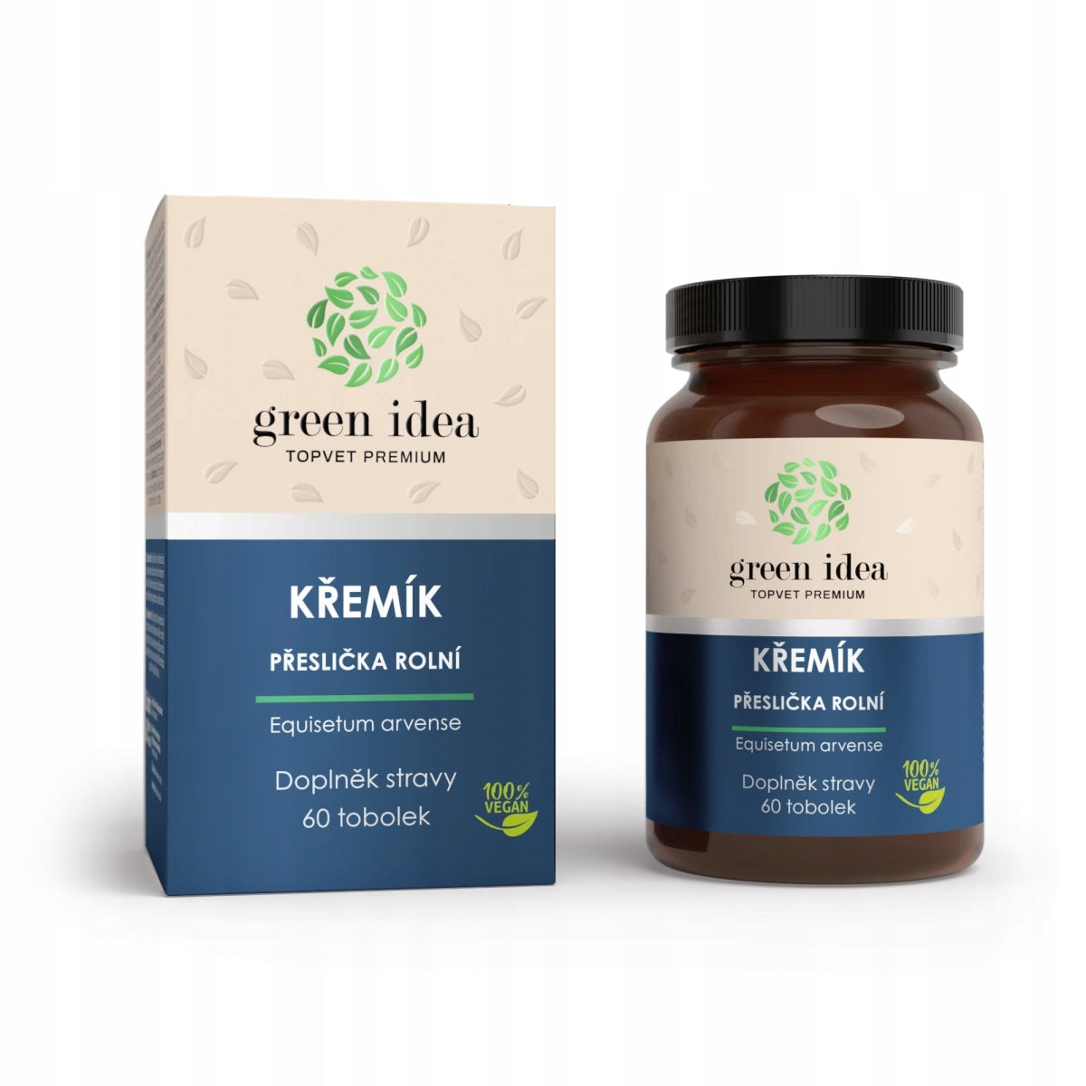 Kremík - Praslička roľná - 60 kapsúl - Green idea