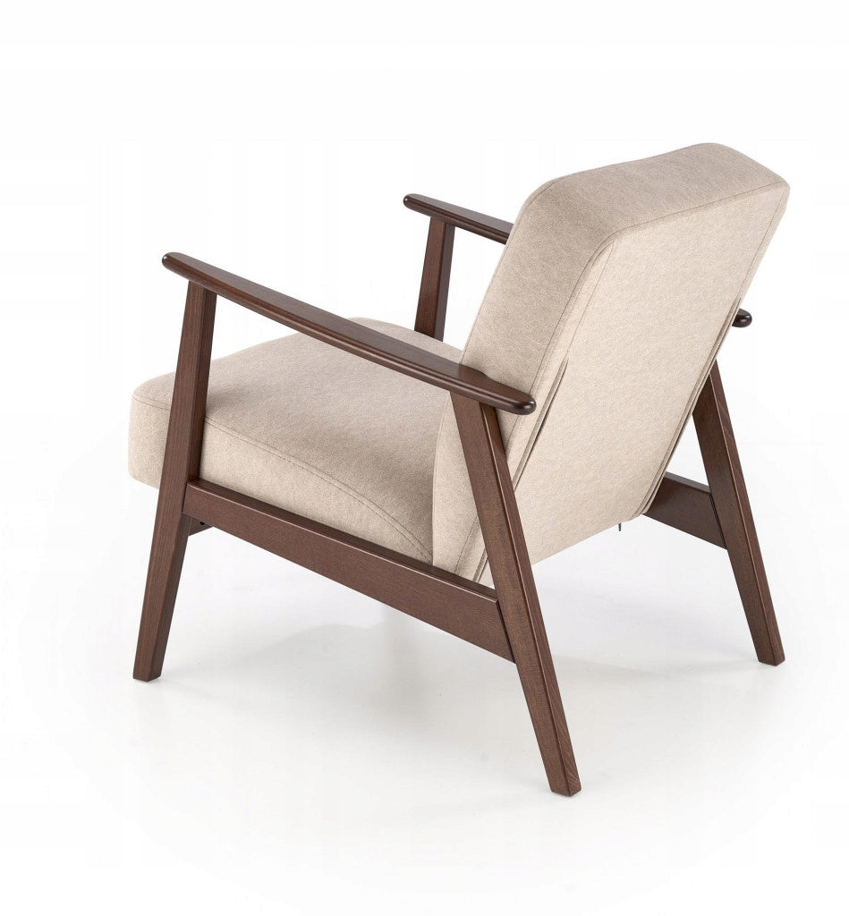 Křeslo MILANO 1S - výčepní béžová. Castel 15 Furniture depth 77 cm