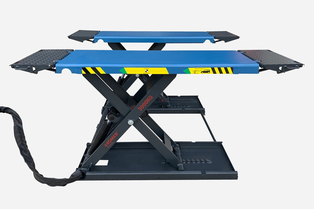 Kroemer Mobile Scissor Car Lift X10 3 T unos 1m 400V Manufacturer code X10