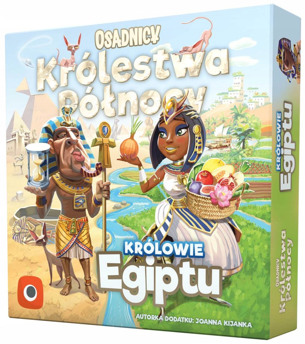 Brettspiel Siedler. Nördliche Königreiche. Könige von Ägypten, ENG 