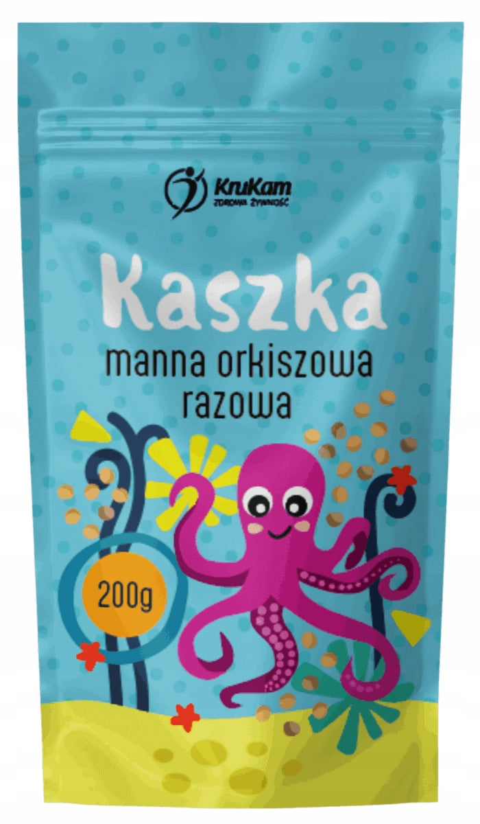 KruKam Manna Spelt Porridge Razowa 200g – Healthy, Satisfying and Natural