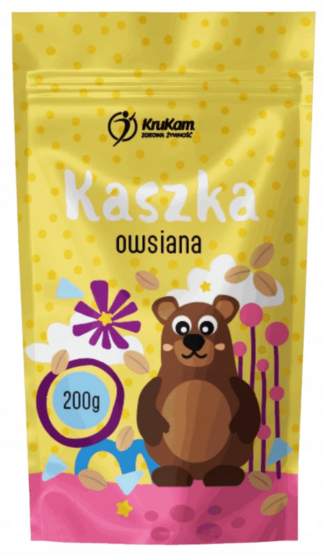 KruKam Oat Porridge 200g – Natural, Delicate and Nutritious