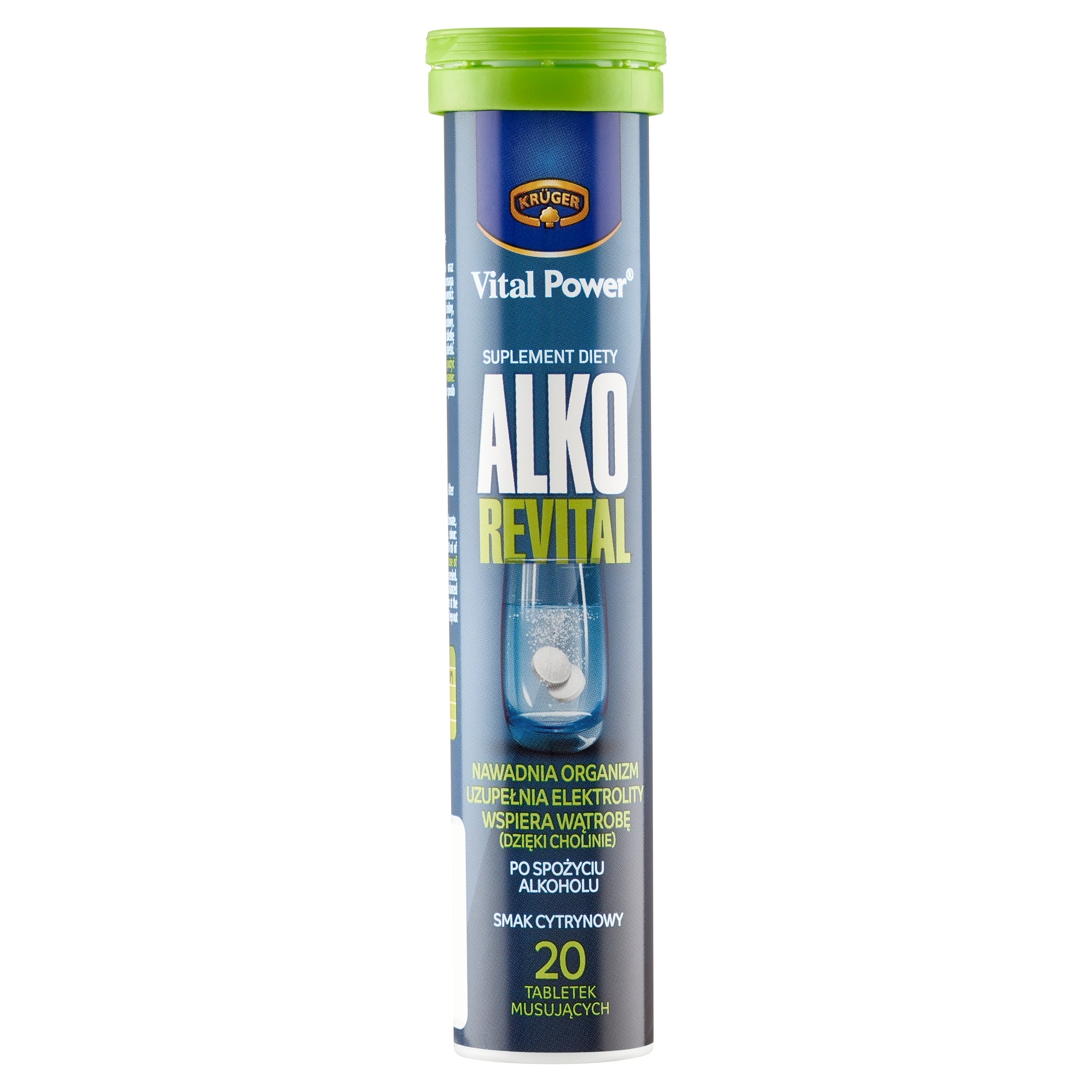 Kruger Alko Revital Dietary Supplement Lemon Flavour 82g Manufacturer code 5906204019457