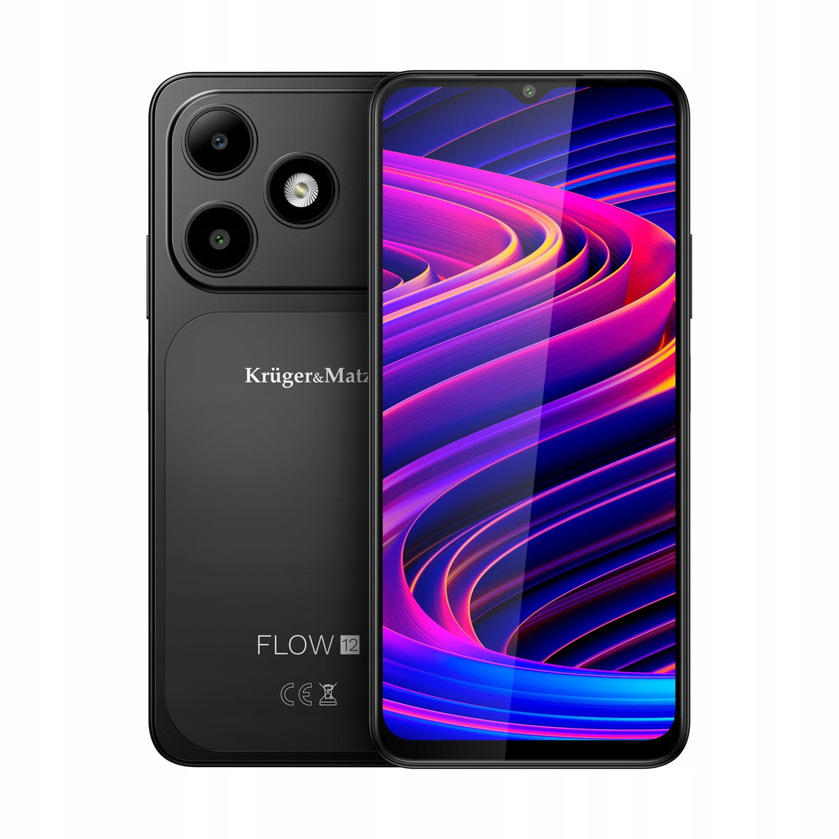 Kruger&Matz FLOW 12 6,56" 4/64GB DualSIM 5000mAh LTE black Packaging status original