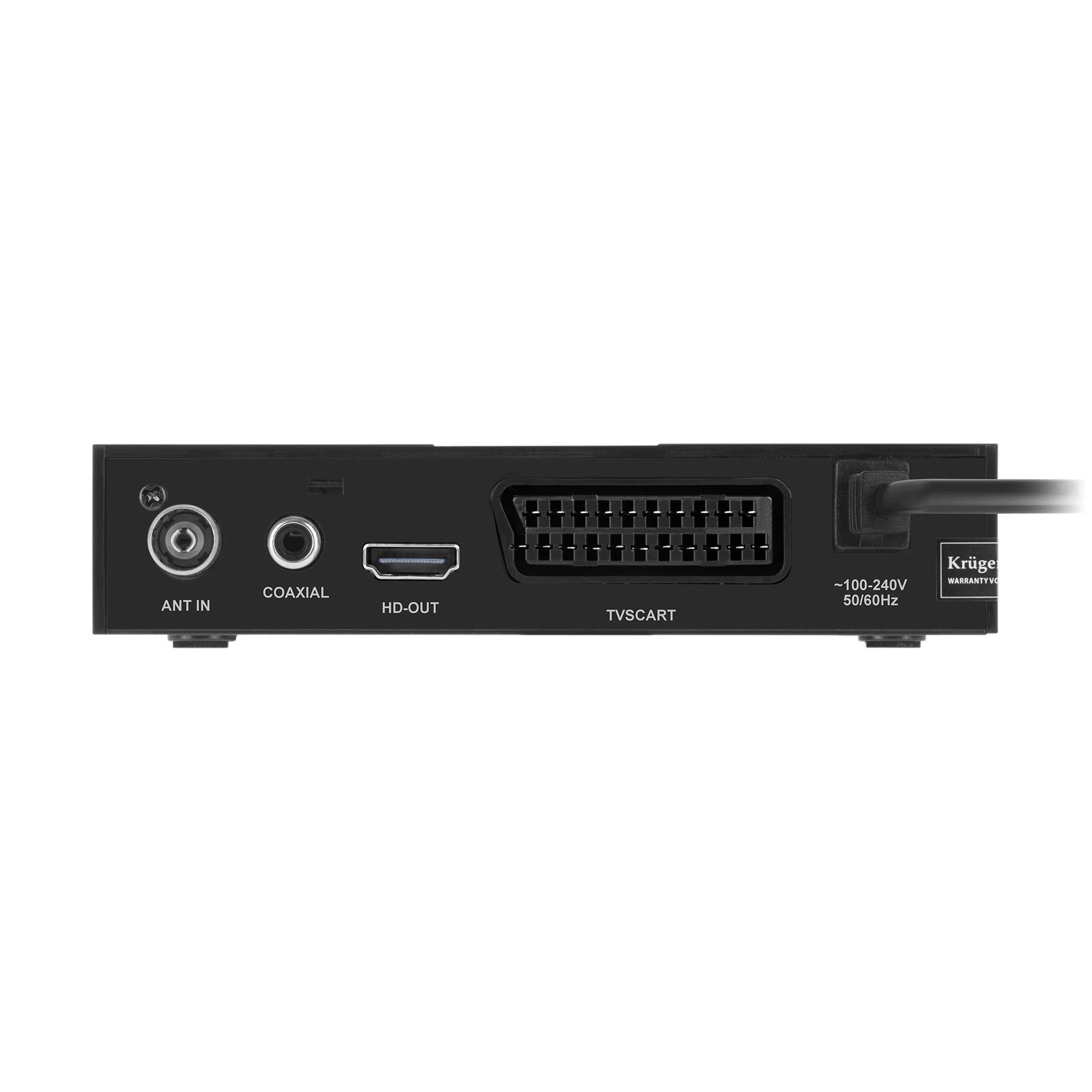 Kruger&Matz KM0550D TV tuner DVB-T2 digital decoder with remote control Manufacturer code KM0550C