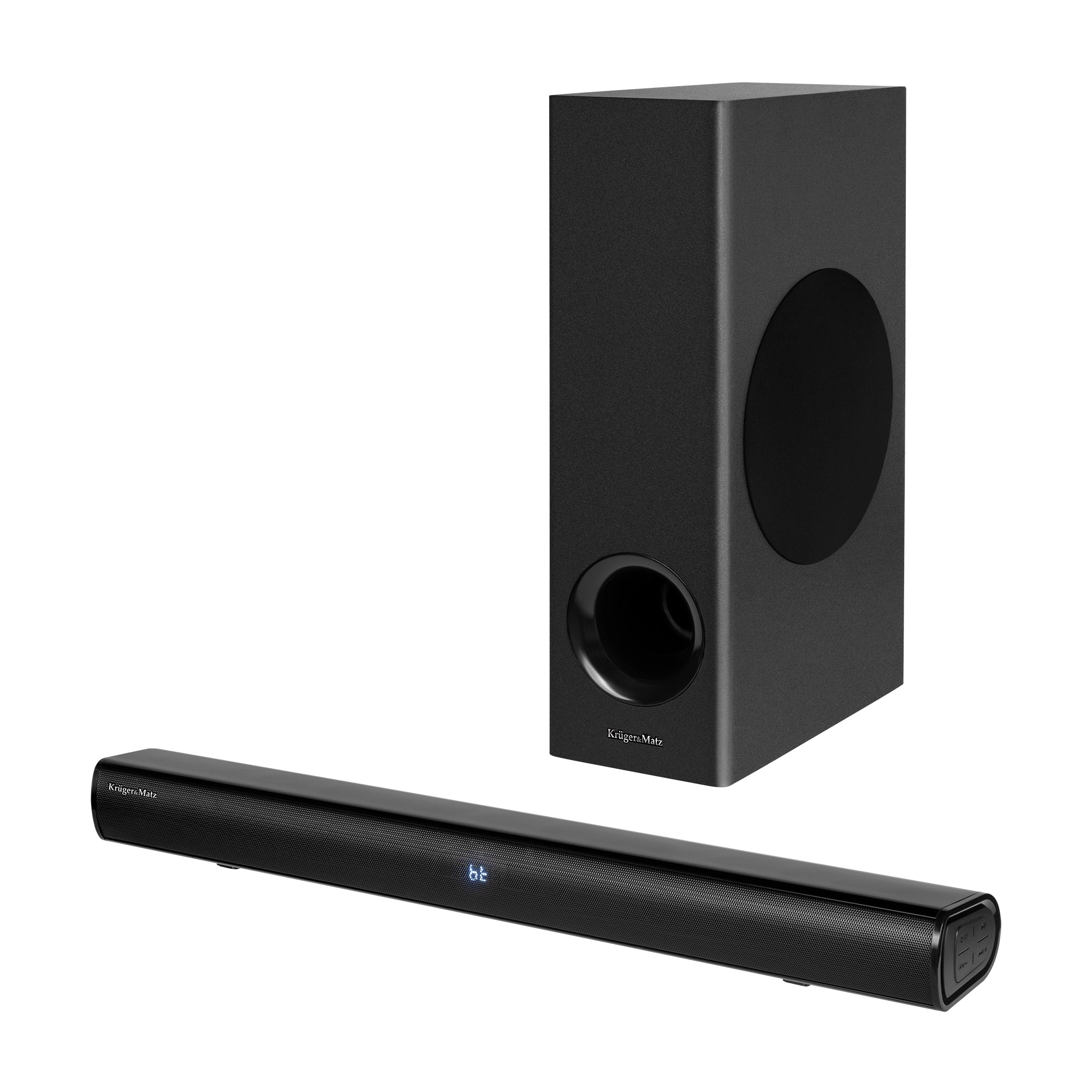 Kruger&Matz Planet 2.1 Subwoofer Soundbar Bluetooth 5.3 USB AUX-in HDMI