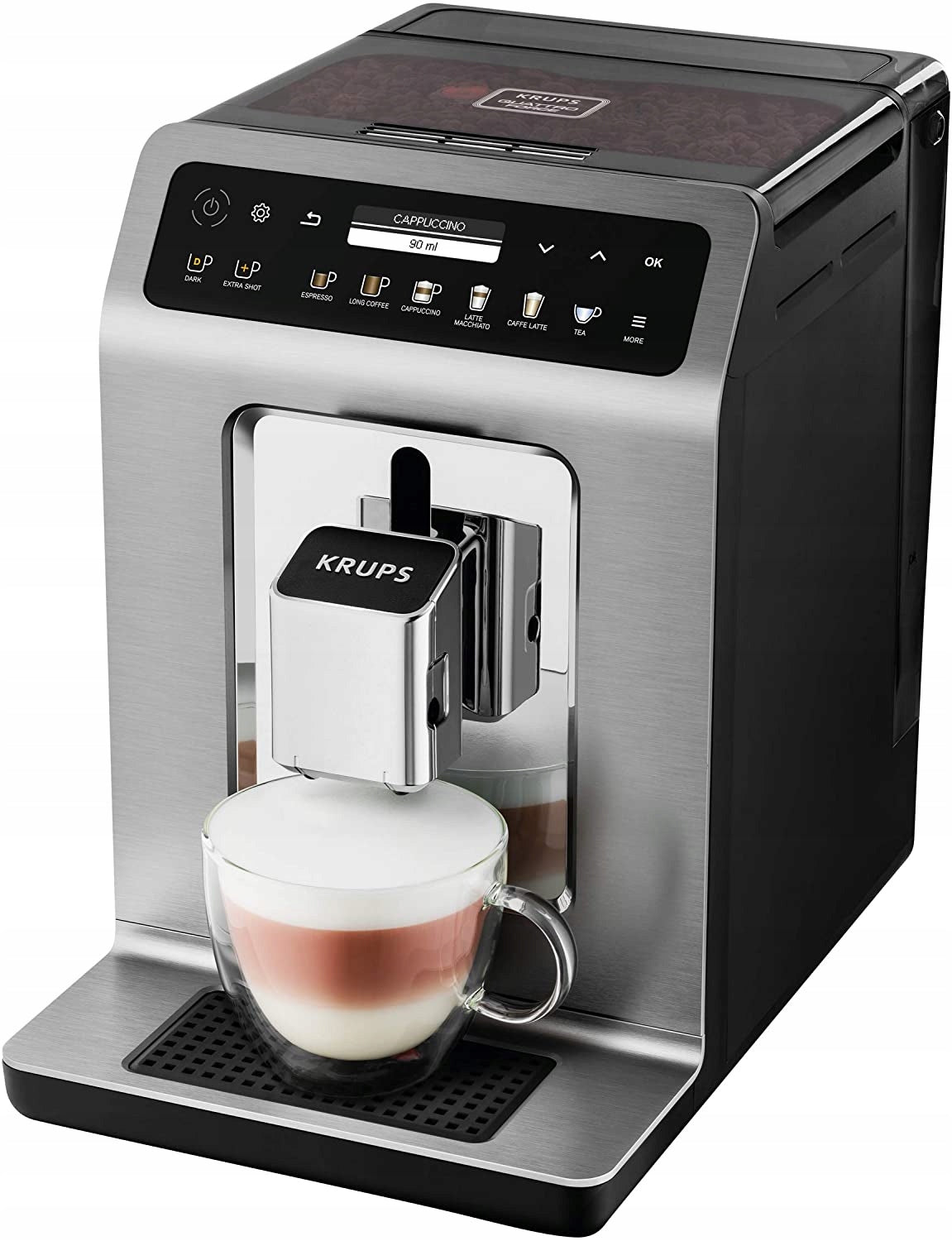 Krups Evidence Plus Automatic Espresso Machine, Multicolor, 1450.0