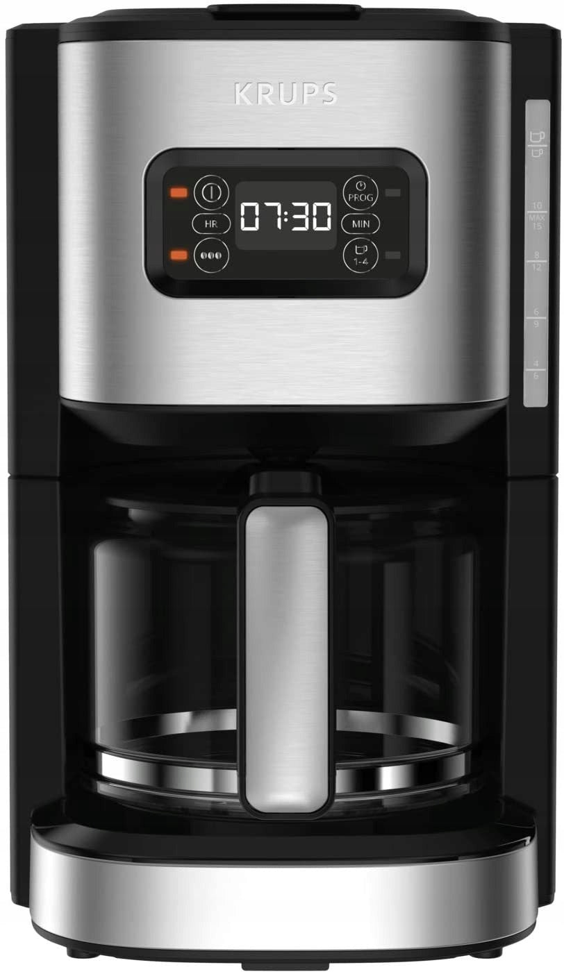 Krups KM480 – overflow coffee maker 1,25 l for aromatic coffee