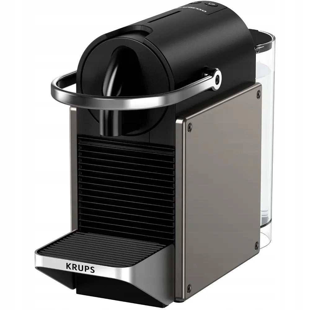 Krups Nespresso Pixie Redesign kapslový kávovar - šedá/černá Packaging status original
