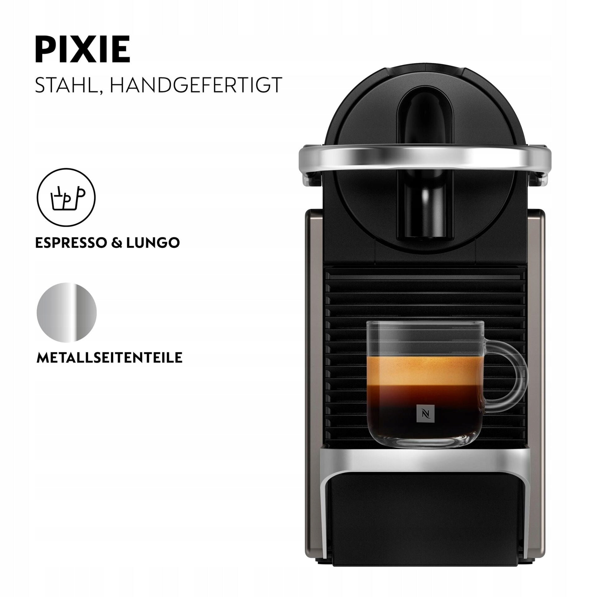 Krups XN 306 T Nespresso Pixie titan Brand Krups