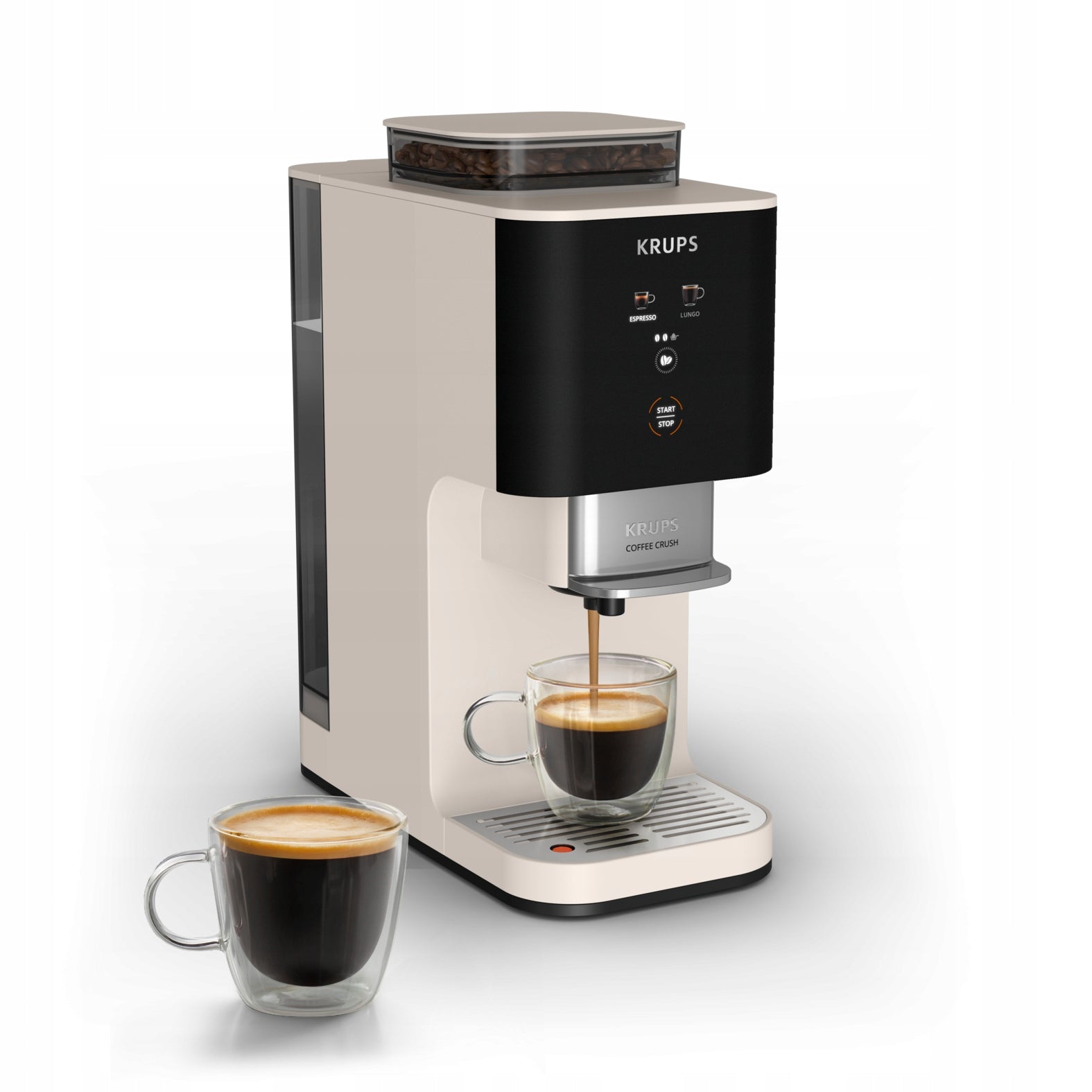 Krups automatic coffee machine SA4001E0 1370 W - beige Manufacturer code SA4001E0