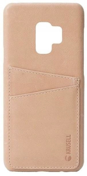 Krusell Sunne 2 Card Cover, skirtas Samsung Galaxy S9, smėlio
