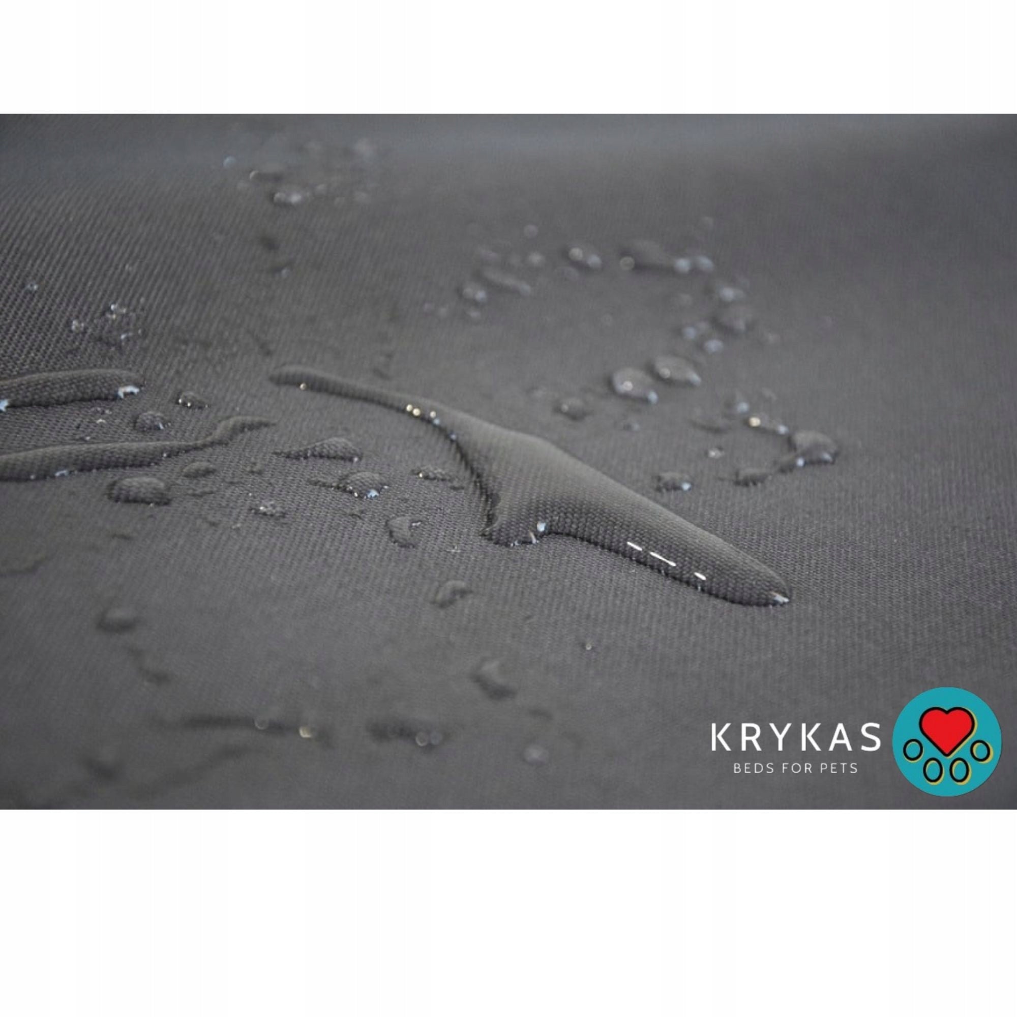 KryKas Dog Car Seat - TRANSPORTER for Car Silver Line - Grey Trade name Fotelik samochodowy dla psa - KryKas Silver Line