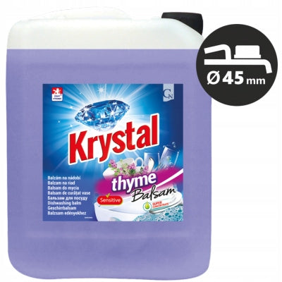 Krystal dishwashing lotion with thyme 5L Packaging status original