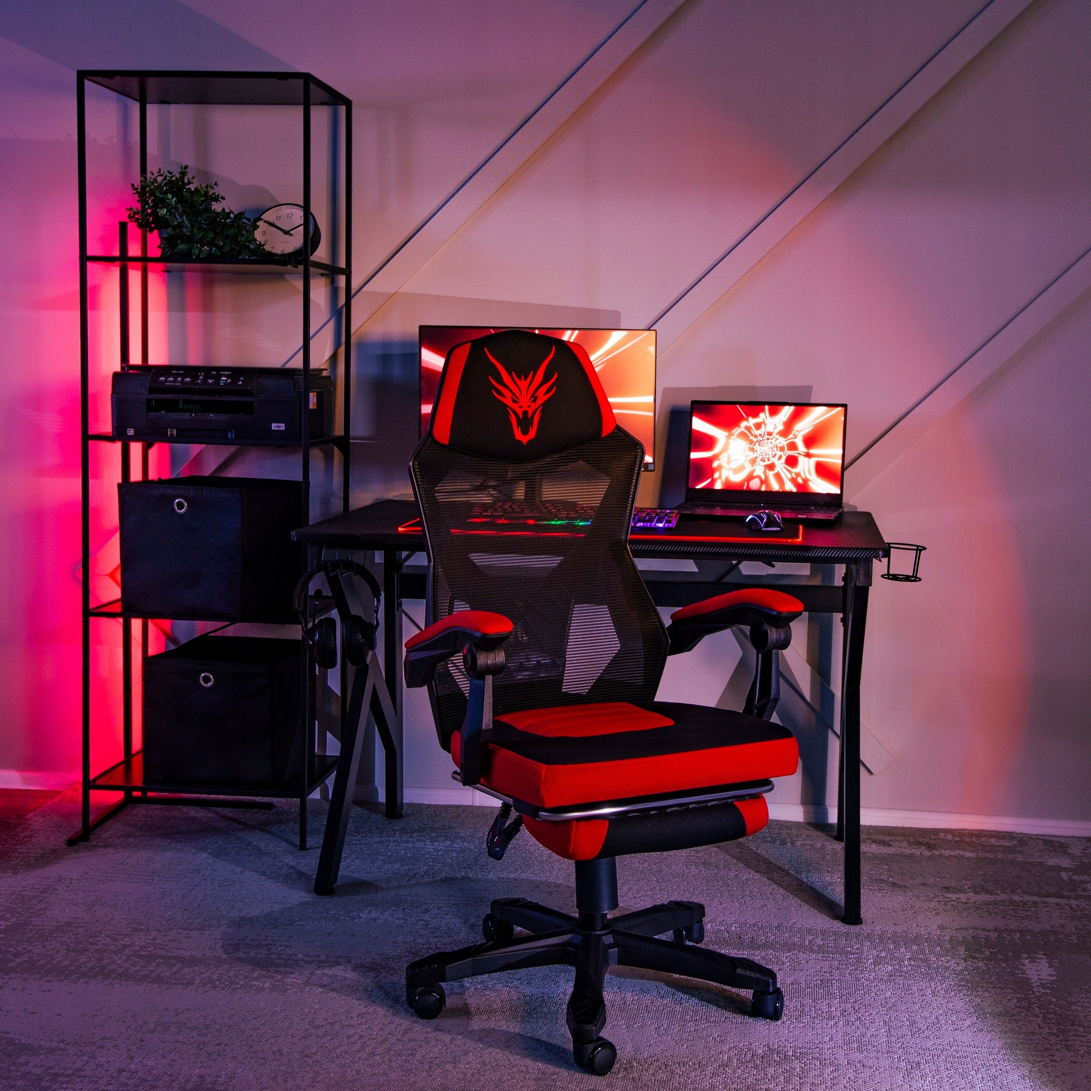 Gaming-Stuhl Mebel Elite Bing, rot 