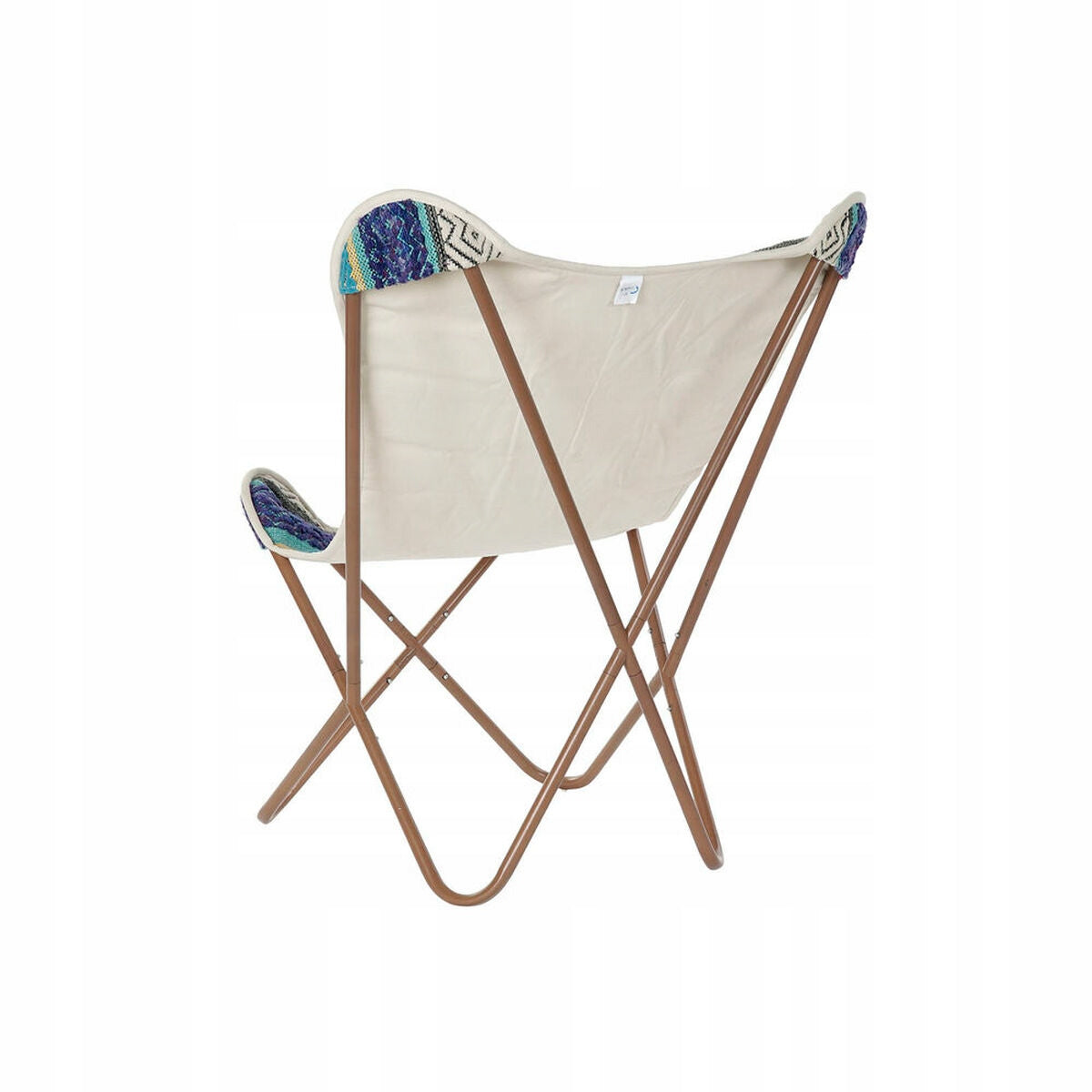 Stuhl DKD Home Decor, 74x65x90 cm, blau 