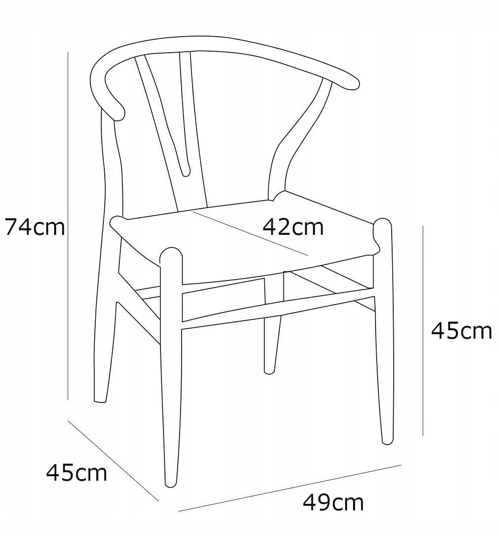 Stuhl D2.Design, schwarz 