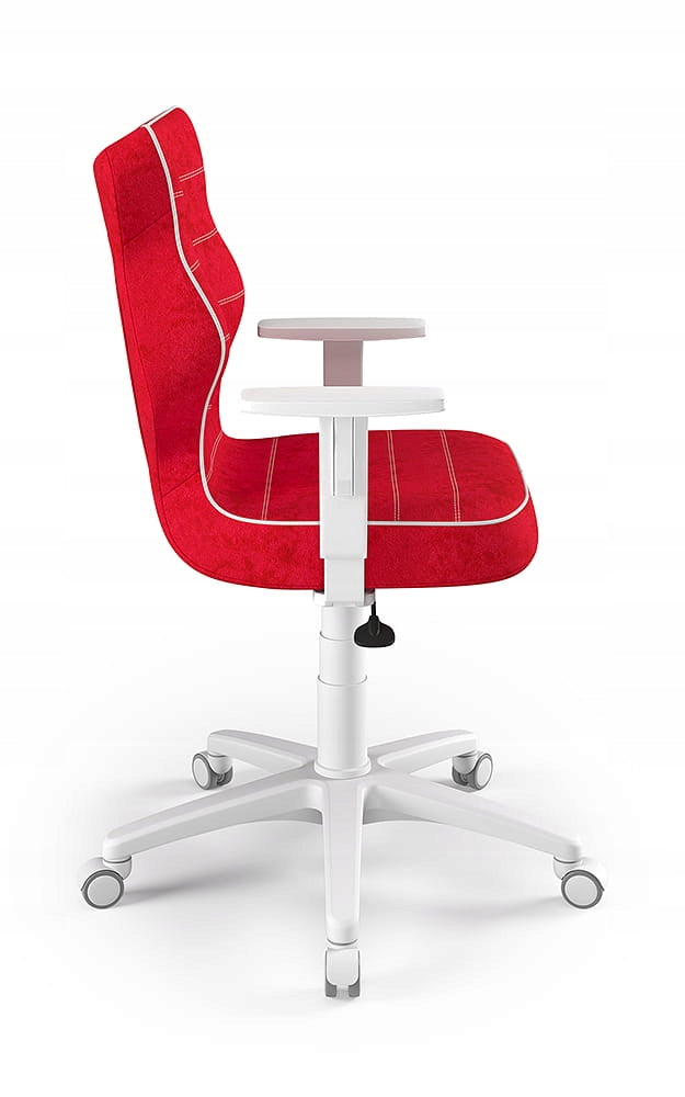 Bürostuhl Entelo Good Chair Duo VS09 6, weiß/rot 