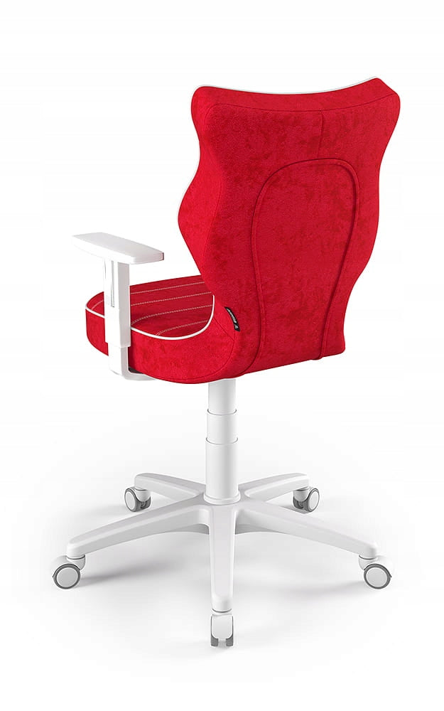 Bürostuhl Entelo Good Chair Duo VS09 6, weiß/rot 