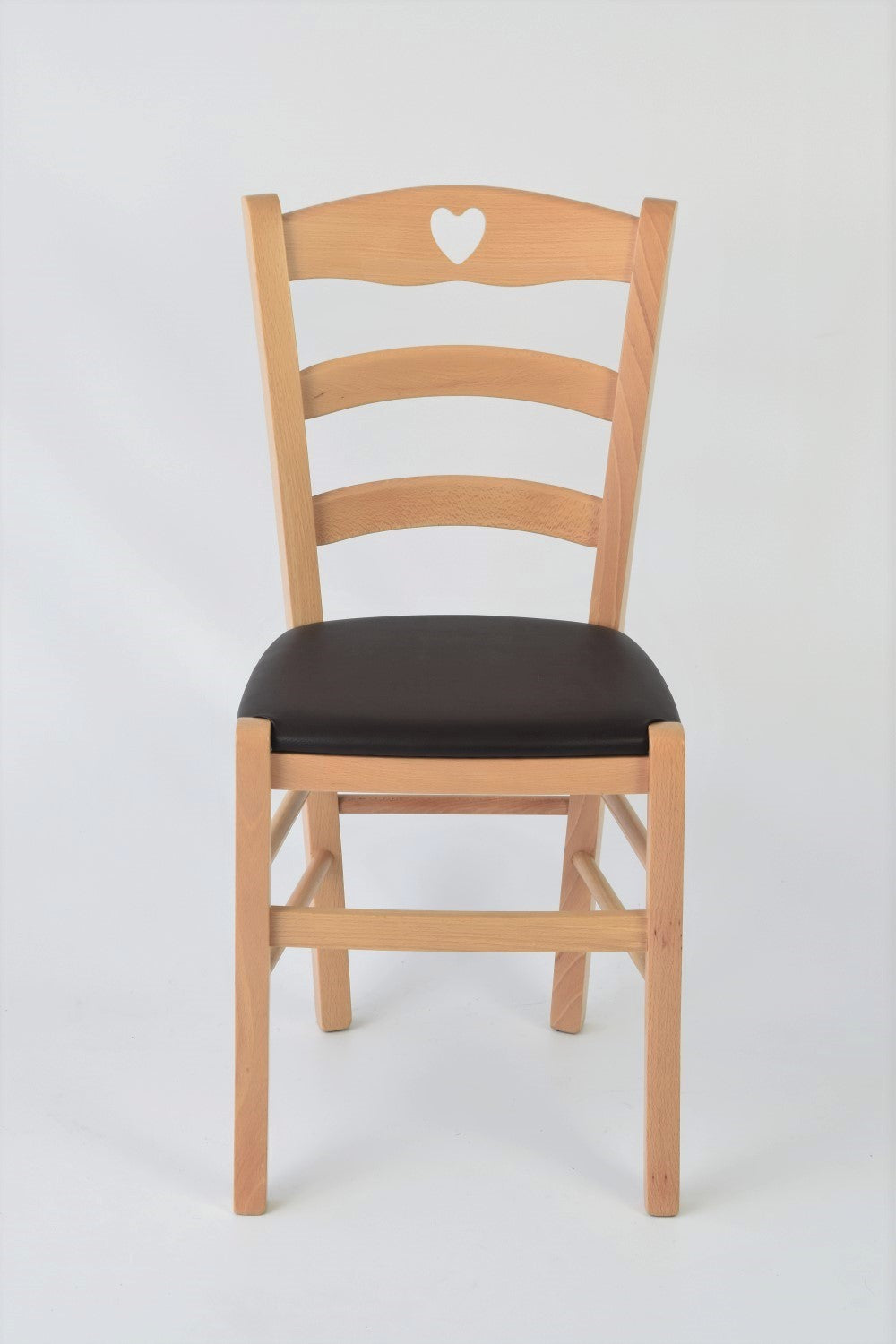 Stuhl Cuore, 2-tlg., braun 