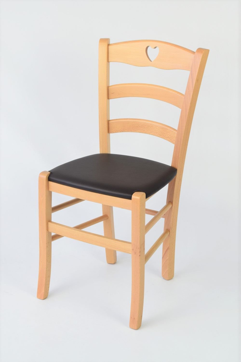 Stuhl Cuore, 2-tlg., braun 