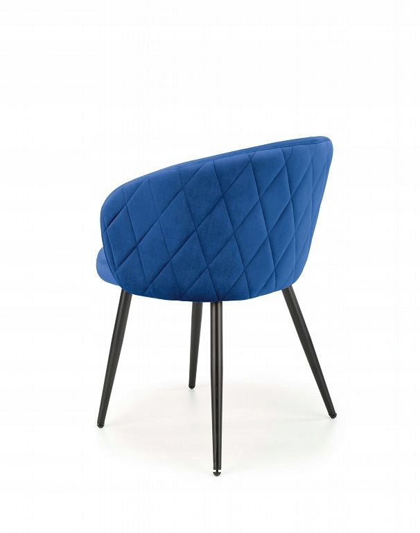 Stuhl Halmar K430, blau 