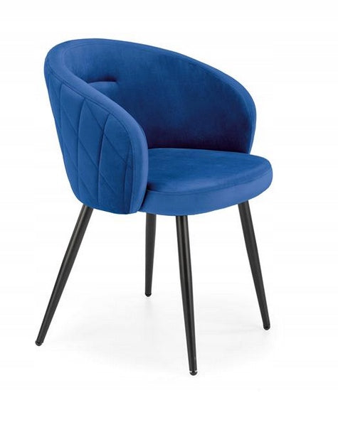 Stuhl Halmar K430, blau 