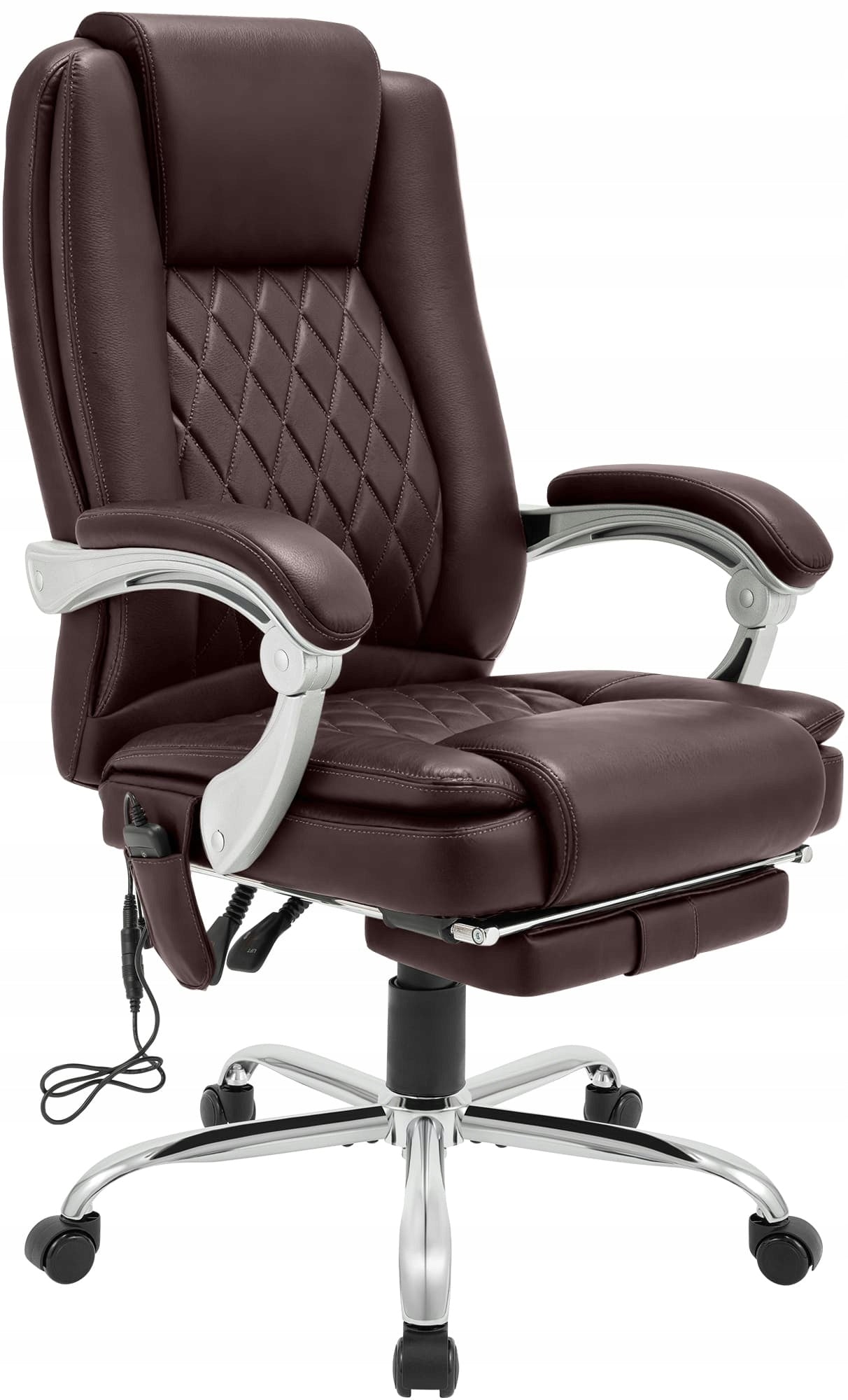 Krzesło Rubia with faux leather massage function