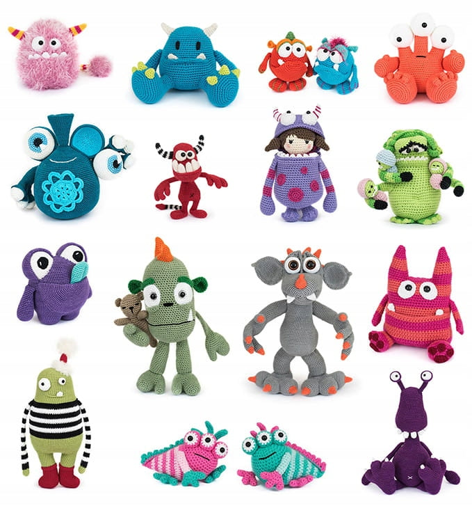 Amigurumi Monsters: Revealing 15 Scarily Cute Yarn Monsters