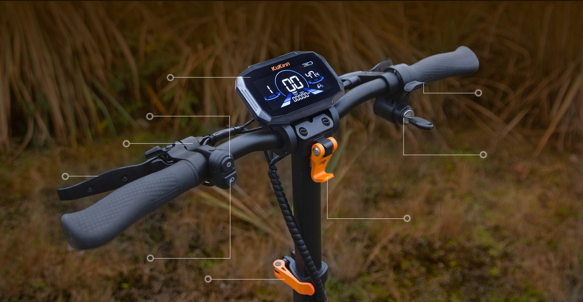 KuKirin G2 Pro-ABE Electric Scooters 500W 15.6Ah 20KM/H 65KM+Gift PL Engine power 500 W