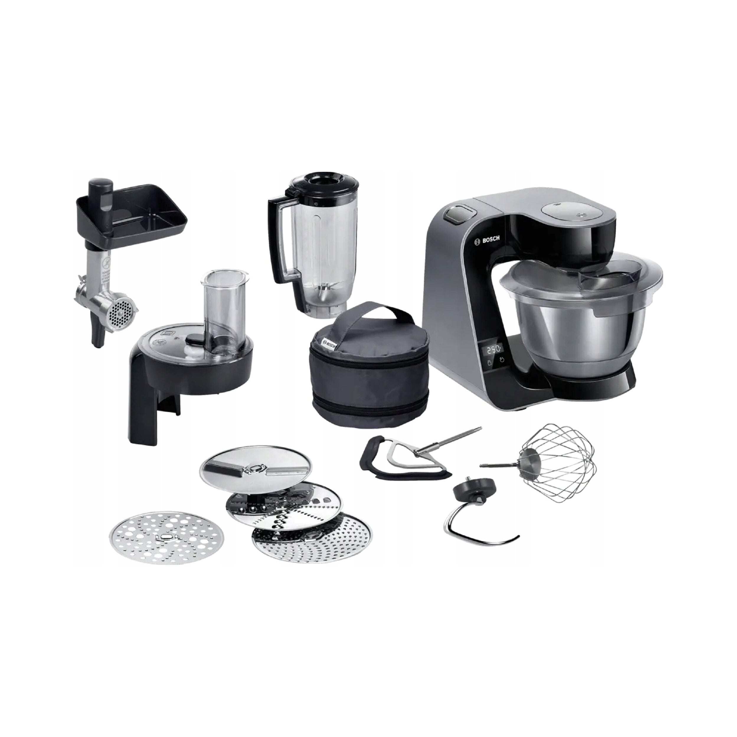 Kuchyňský robot Bosch MUM5XC4E 1000 W černý
