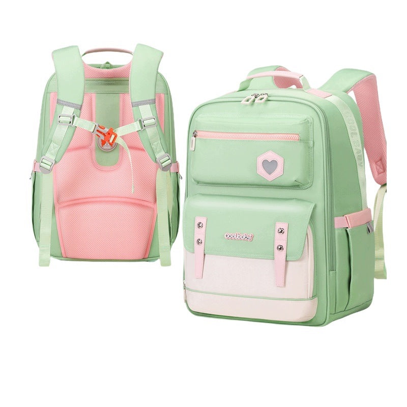 Kuer Baby School Backpack For Boys And Girls Size