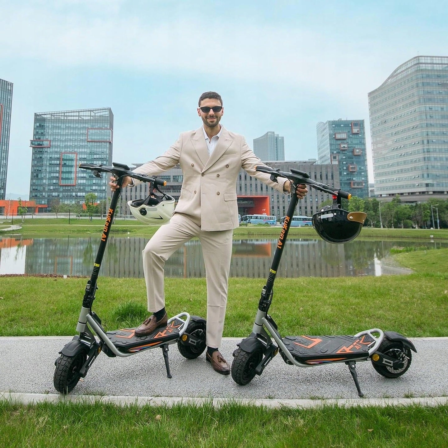 Kukirin A1 2025 10'' Electric vehicle 800W 45KM/H 48V13Ah 45KM PL Manufacturer code 9331813904539