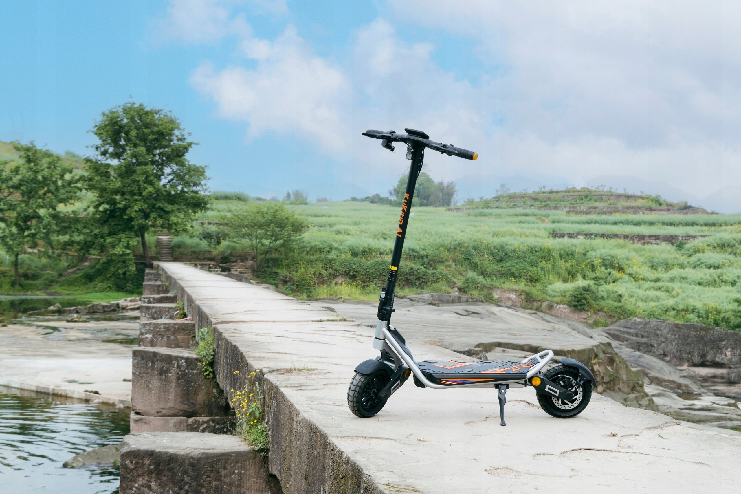 Kukirin A1 Silver Electric Vehicles 1000W 48V 13AH 45KM/H 55KM Off-road Brand Kukirin