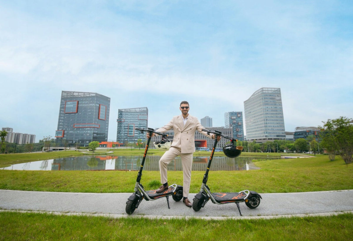 Kukirin A1 Silver Electric Vehicles 1000W 48V 13AH 45KM/H 55KM Off-road Manufacturer code Kukirin A1 4537380224369