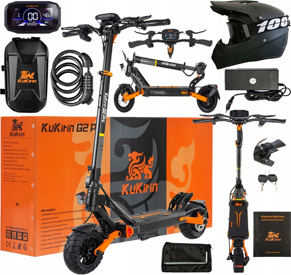 Kukirin G2 Pro (ABE) Electric Scooter 500W 65KM 20KM/H 15.6Ah Folding