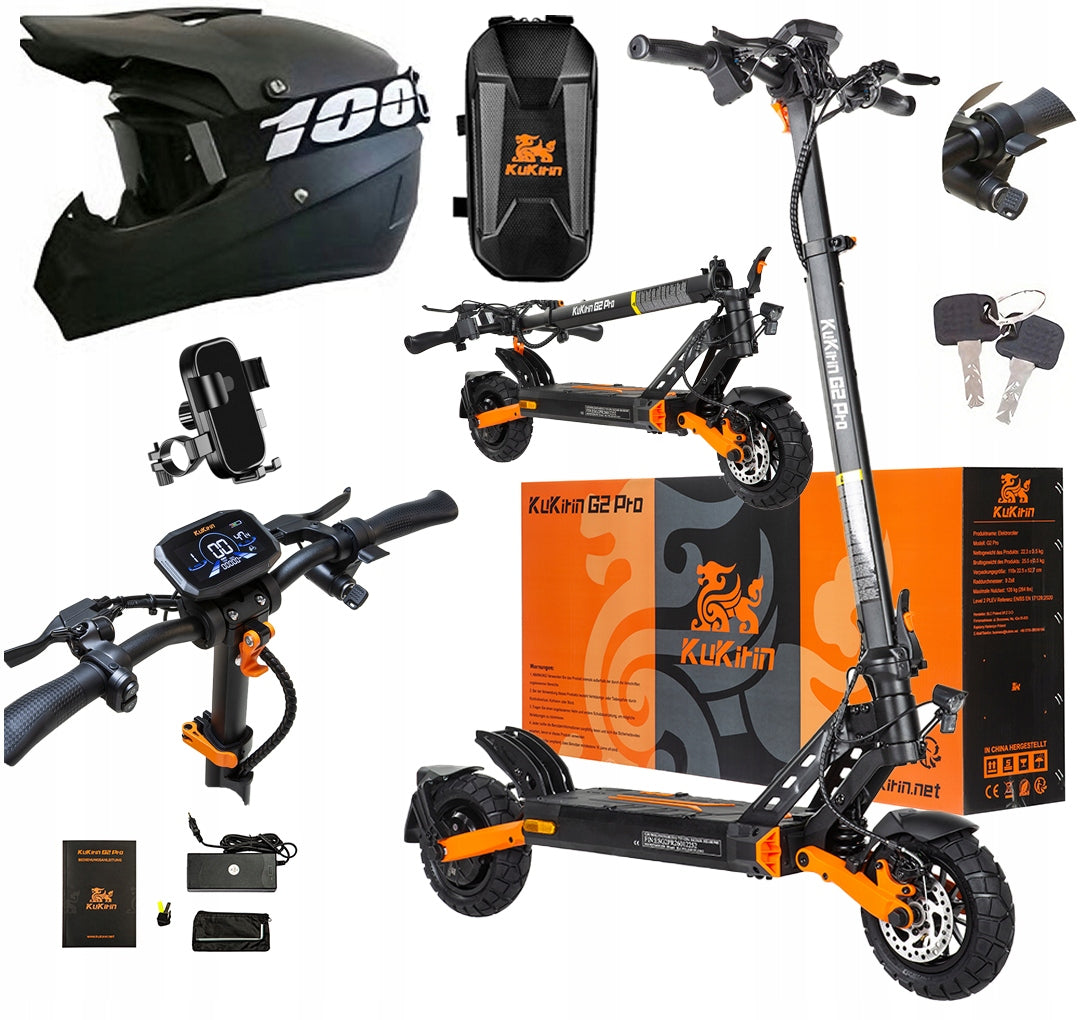 Kukirin G2 Pro (ABE) Folding Electric Scooter 500W 20KM/H 15.6Ah 65km EU
