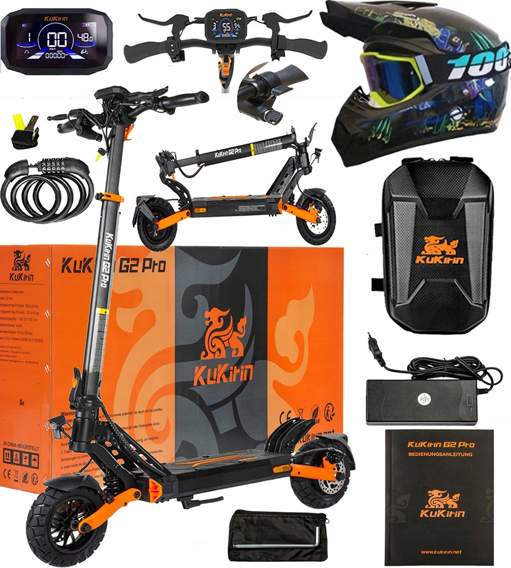 Kukirin G2 Pro (ABE) Folding electric scooter 500W 20KM/H 15.6Ah 65km