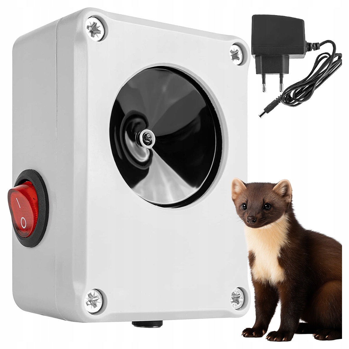 Kun and Rodent Repellent C100 1500 m² Ultrasonic Waterproof Poland