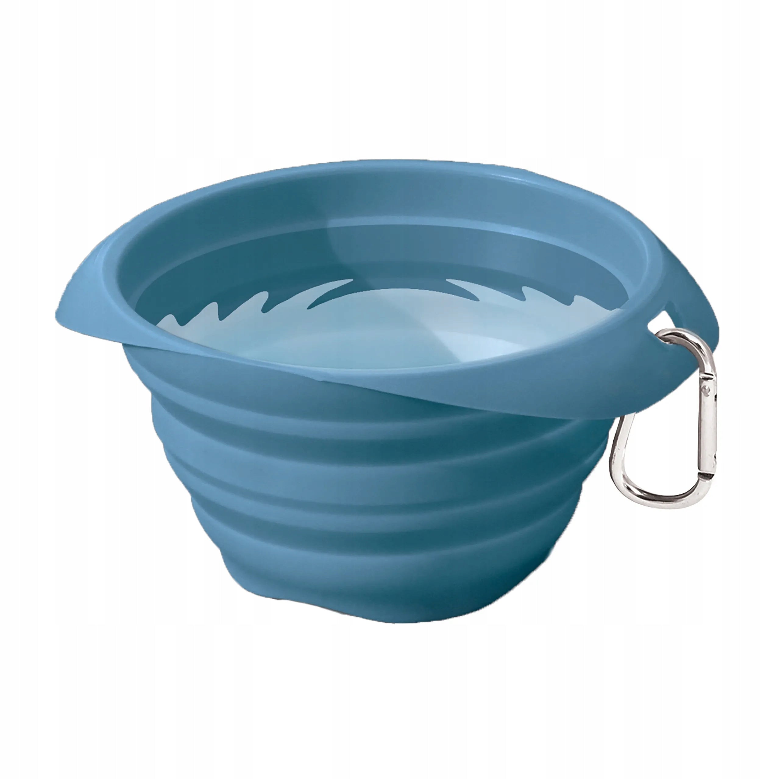 Kurgo Collaps Bowl 710ml - foldable dog bowl, BPA free Blue Packaging status original