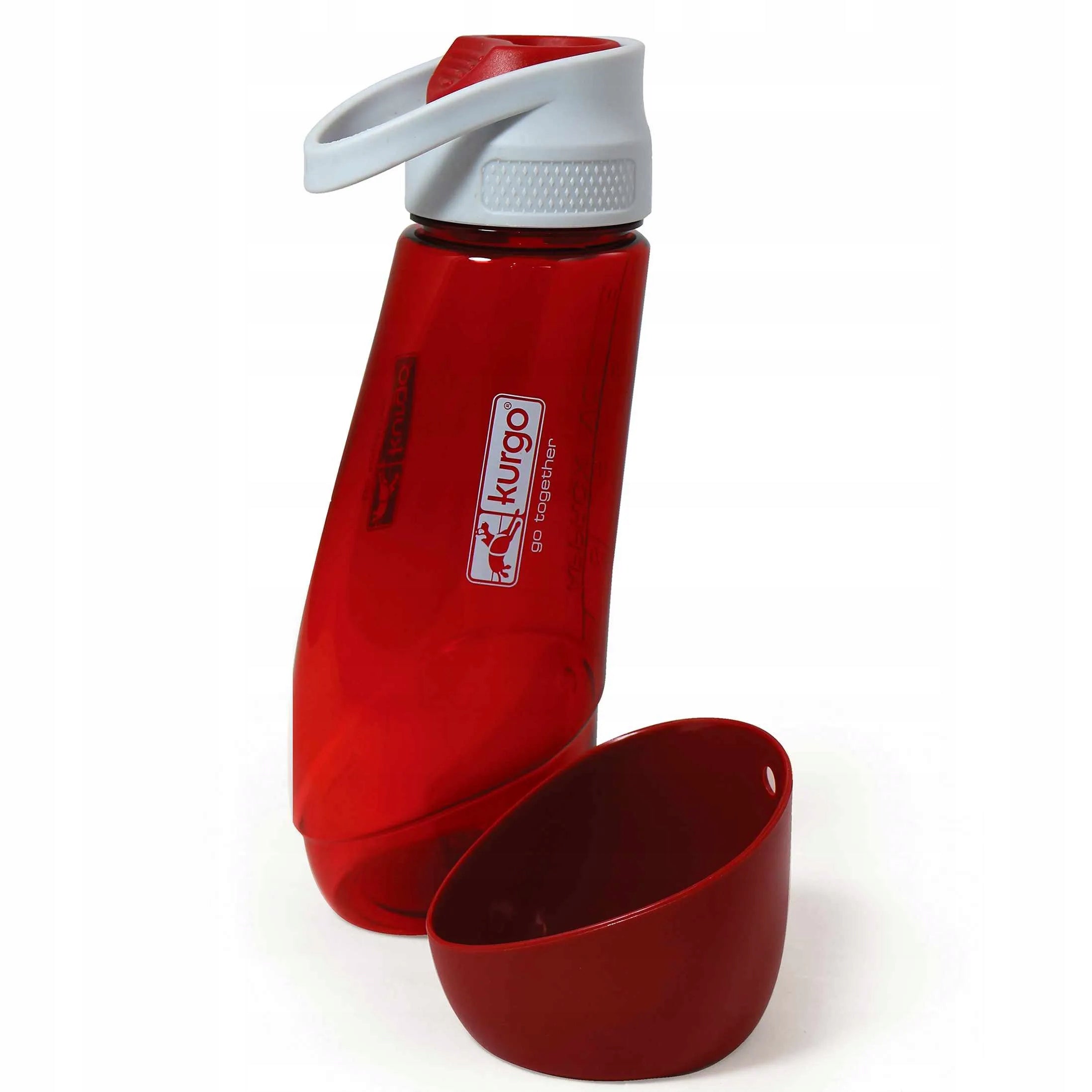 Kurgo Gourd Water Bottle 750ml & Bowl - water bottle with dog bowl, Green Manufacturer code KO-16886