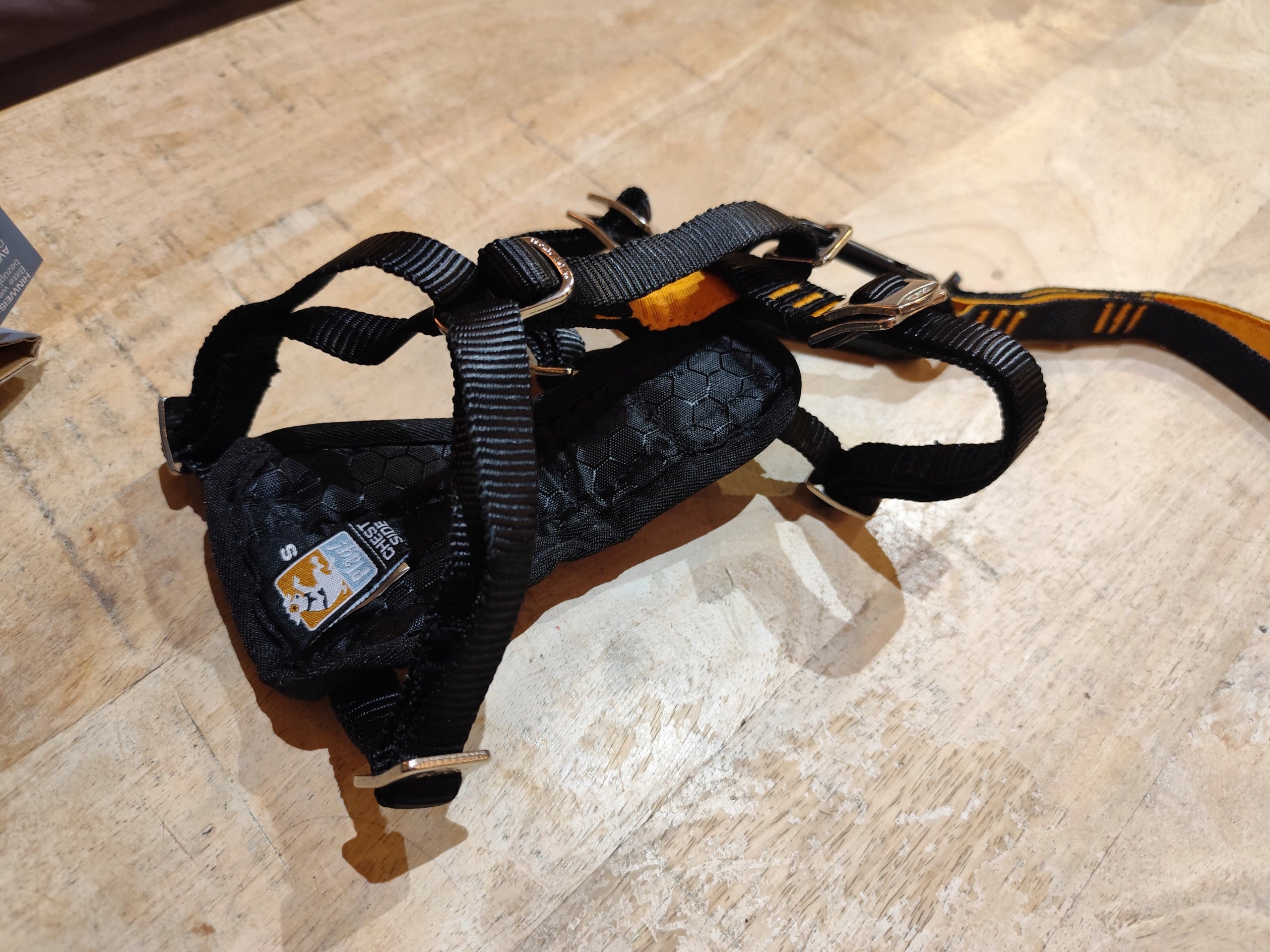 Kurgo Tru-Fit Smart Harness Black - Dog Car Harness, Black - S Size S
