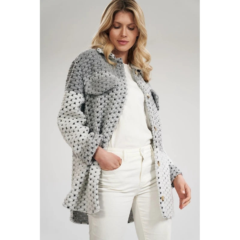 Jacke für Damen Figl, grau 